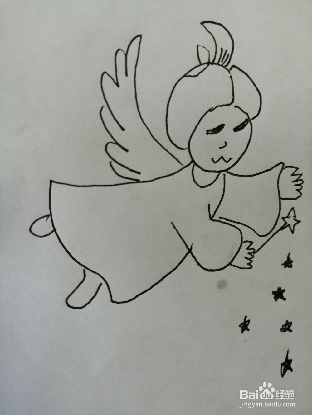 <b>拿着魔法棒的天使怎么画</b>