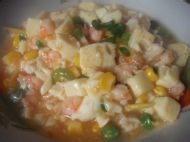 虾仁豆腐的做法