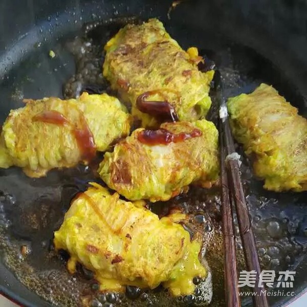 煎酿菜卷的做法