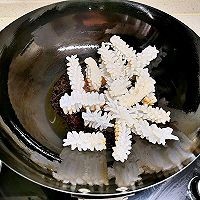 彩椒鱿鱼花的做法