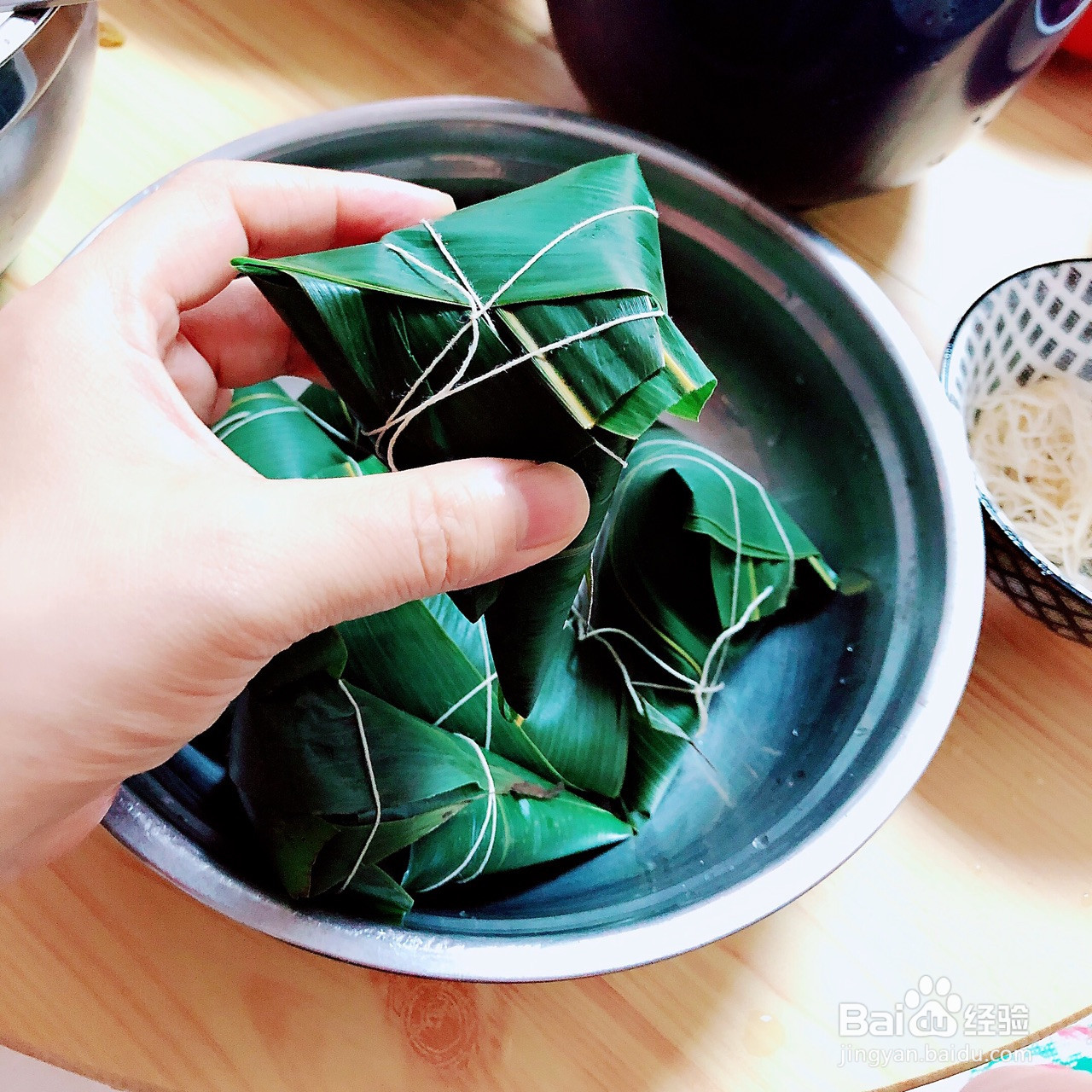 蔓越莓水晶粽的做法