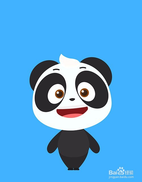 使用Photoshop绘制动漫卡通熊猫