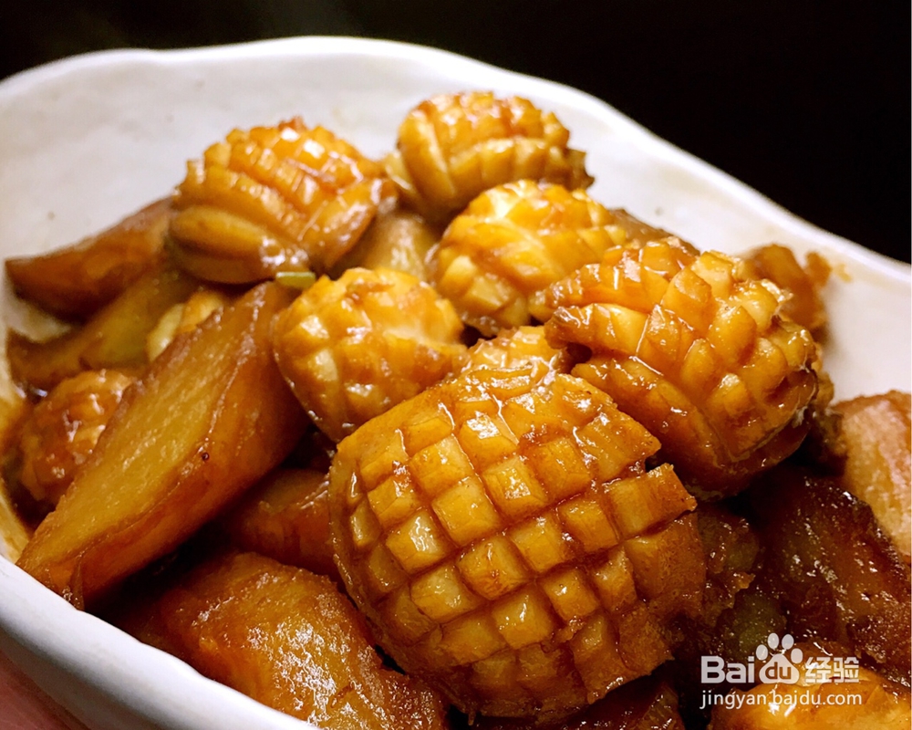 小鲍鱼炖土豆自己做