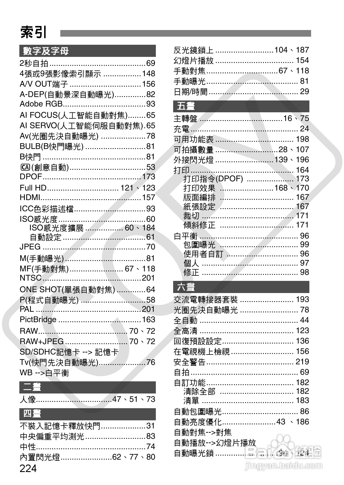 佳能 EOS 500D数码相机使用说明书:[23]