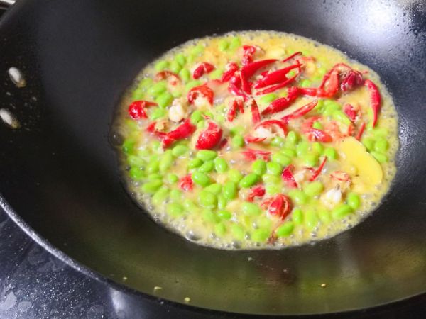 家乐酸汤小龙虾煮毛豆