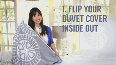 你还在为套被子而烦恼吗?