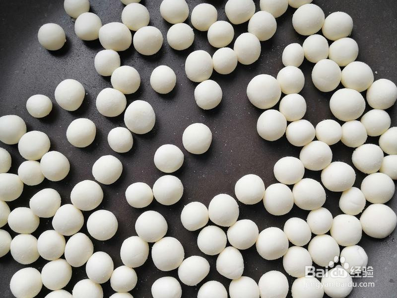 奶香小汤圆的做法