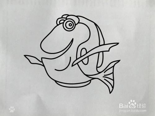 【简笔画】深海鱼的画法