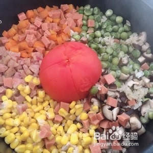 养生食补西红柿菜饭的做法