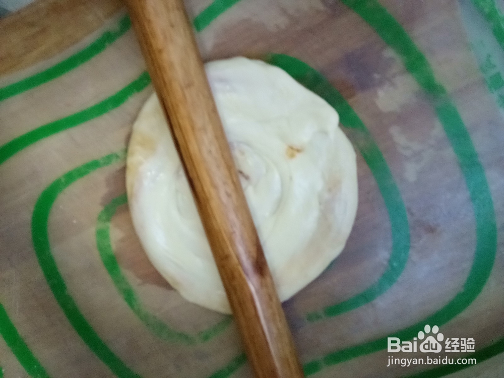 电饼铛芝麻酱葱花饼