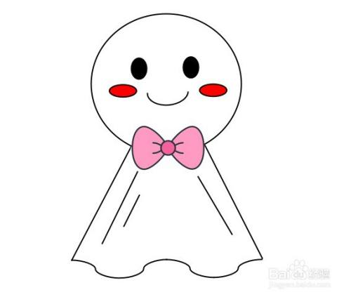 如何画晴天娃娃?