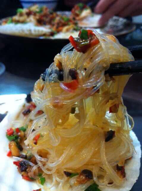 蒜蓉粉丝蒸扇贝