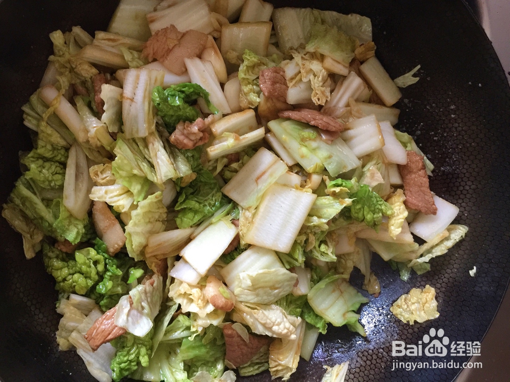 做出入味的白菜炖豆腐猪肉粉条
