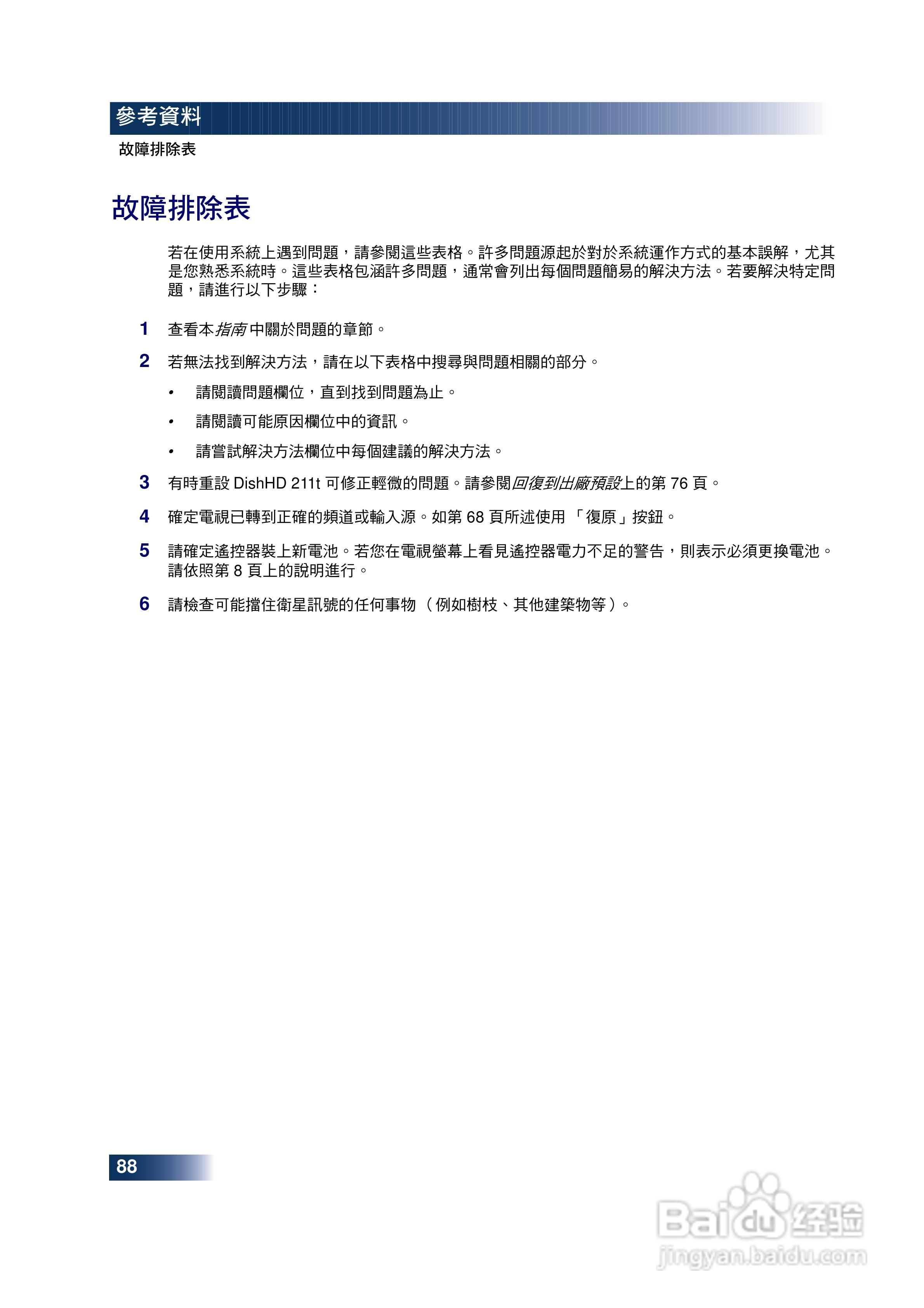 DishHD-211t型接收机使用手册:[11]