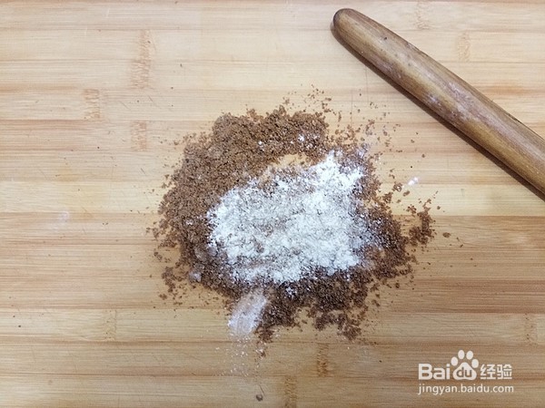 教你如何在家做黑芝麻发面红糖饼