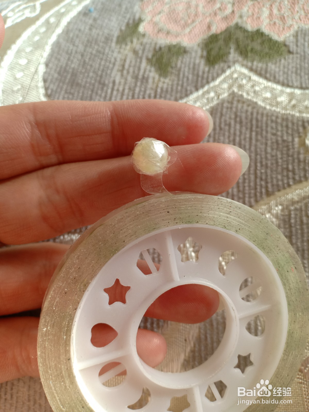 用透明胶做小球