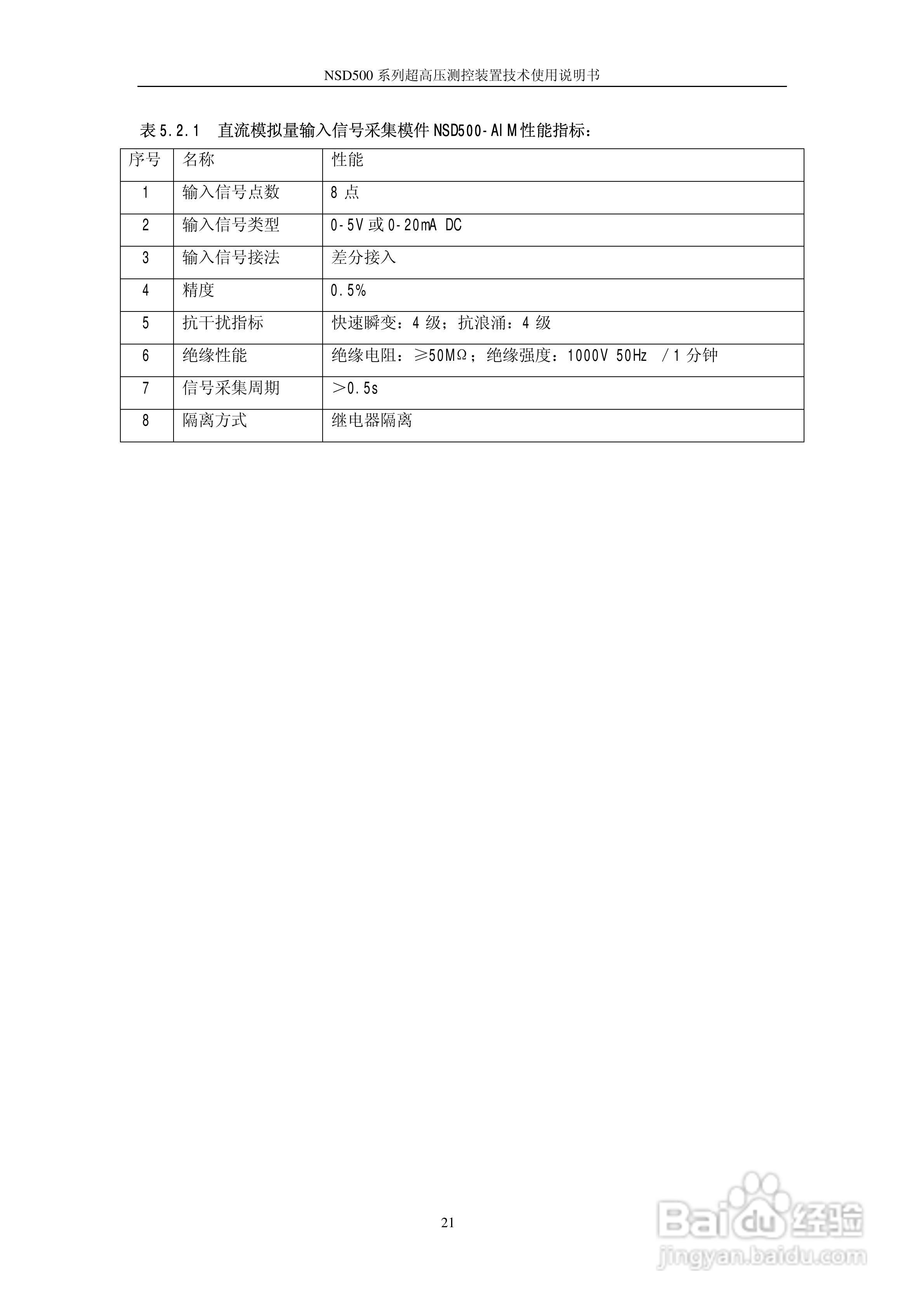 国电南瑞NSD500系列超高压测控装置技术使用说明书:[3]