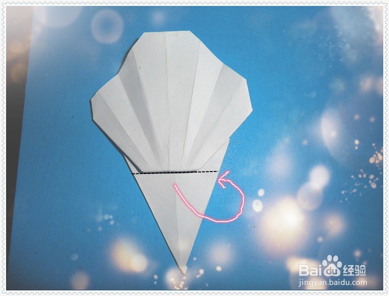 小朋友学折纸 ——扇贝