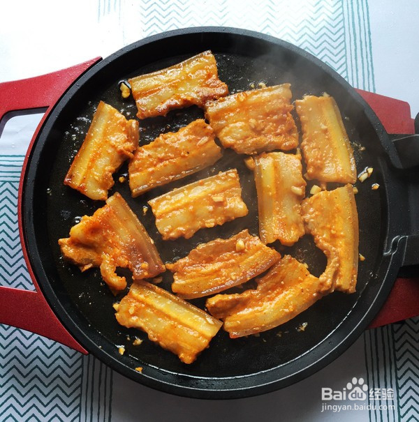香煎五花肉的做法