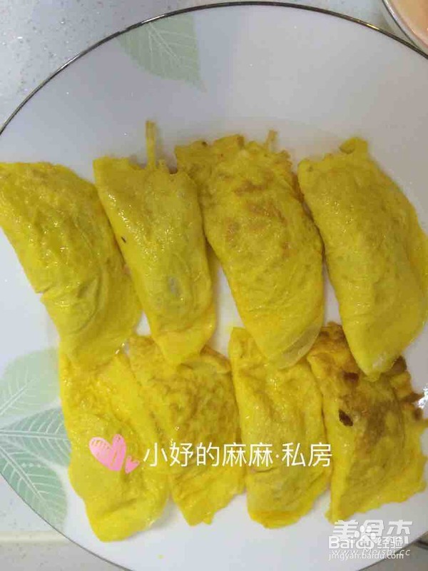 自制蛋饺的做法大全