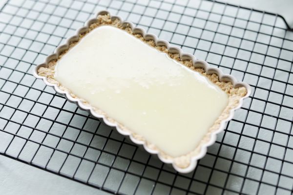 抹茶白巧克力燕麦派