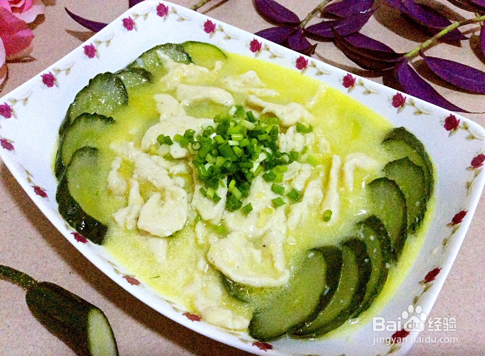 鸡胸肉的做法_黄瓜鸡片汤