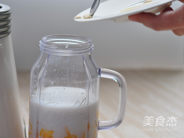 芒果椰浆汁的做法