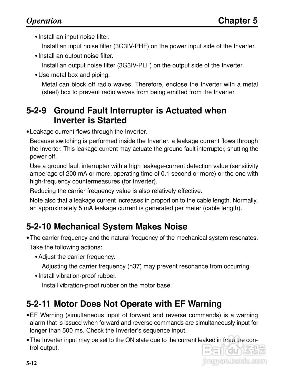 欧姆龙3G3EV-PETX3200变频器说明书:[7]