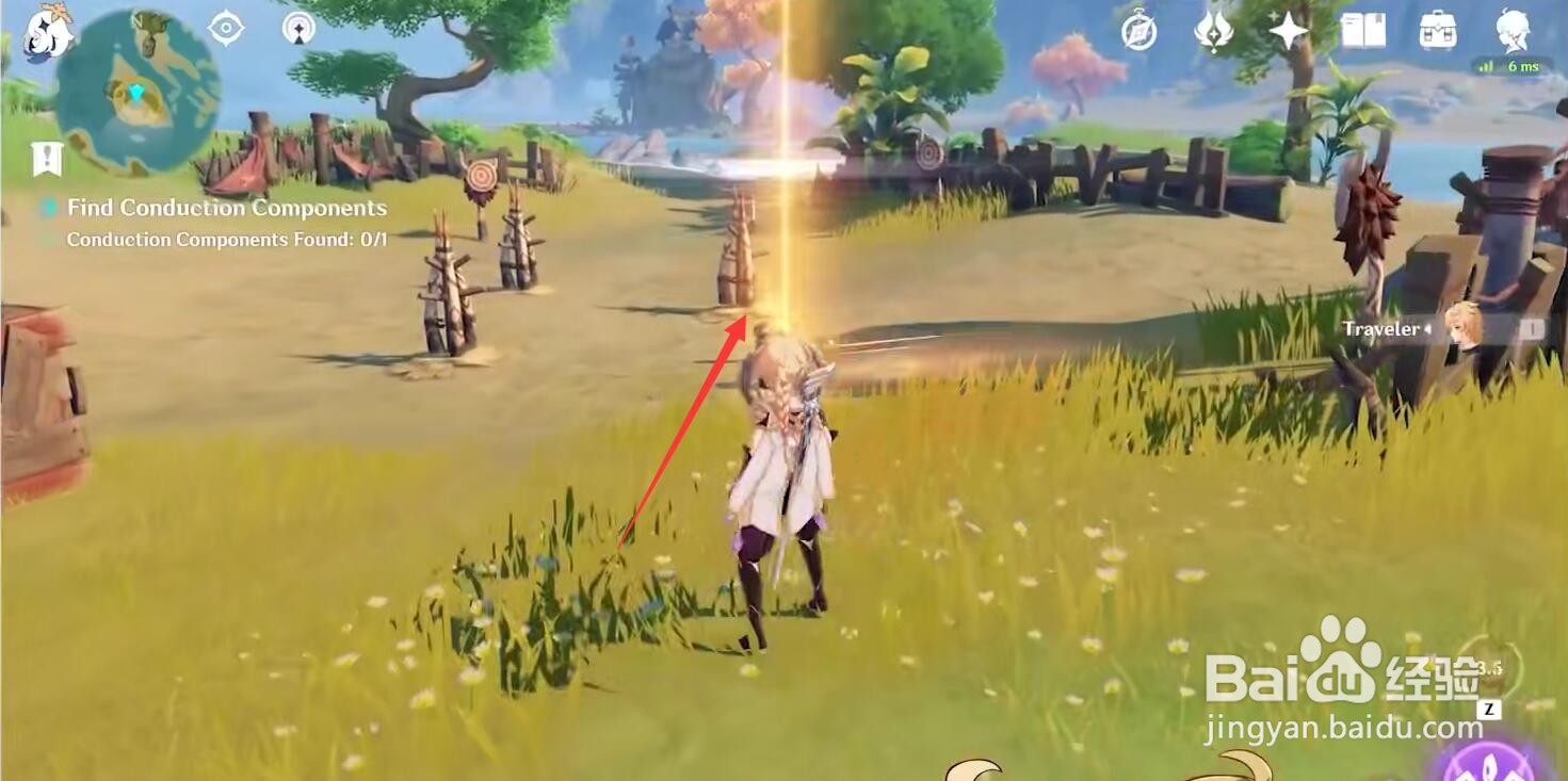 原神古时孤影勘探器位置在哪