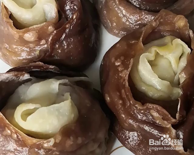 非常简单的玫瑰花饺子