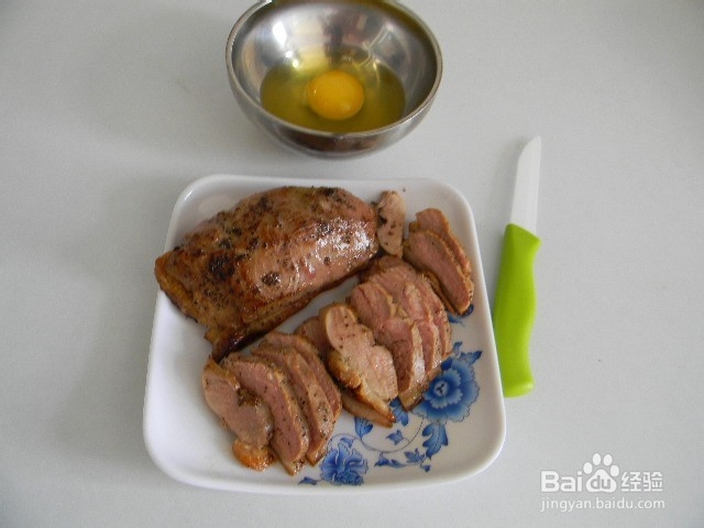 健康美味——薄饼鸭肉卷