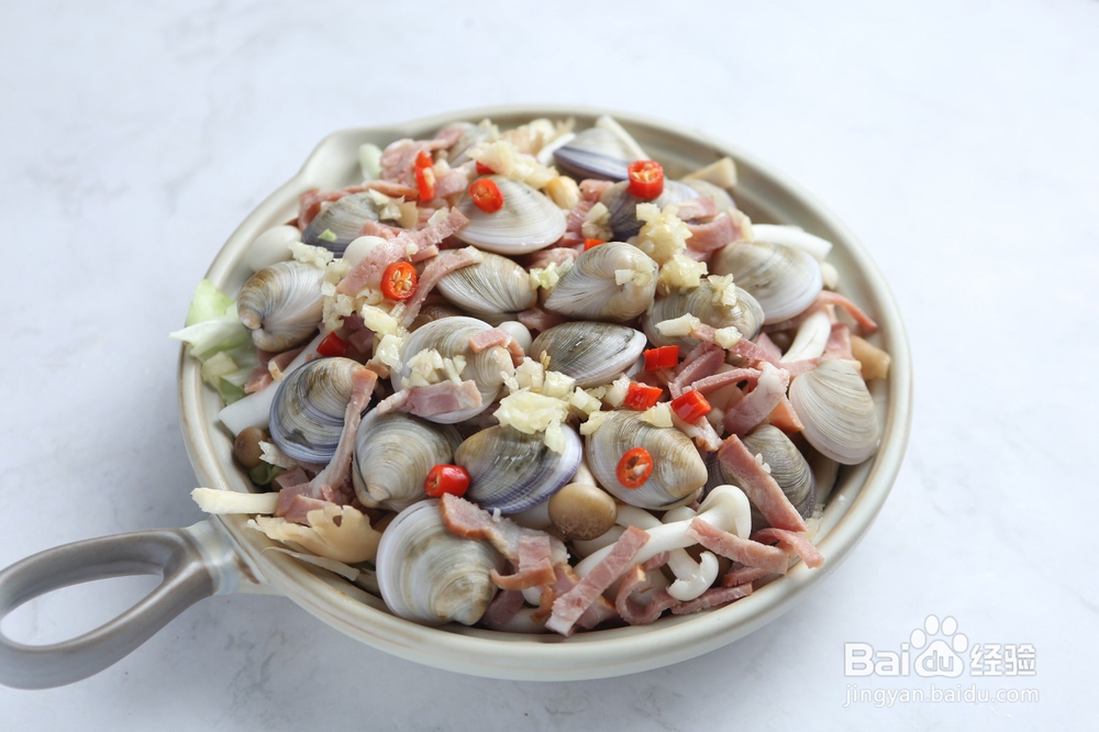 酒蒸圆白菜蛤蜊沙拉攻略