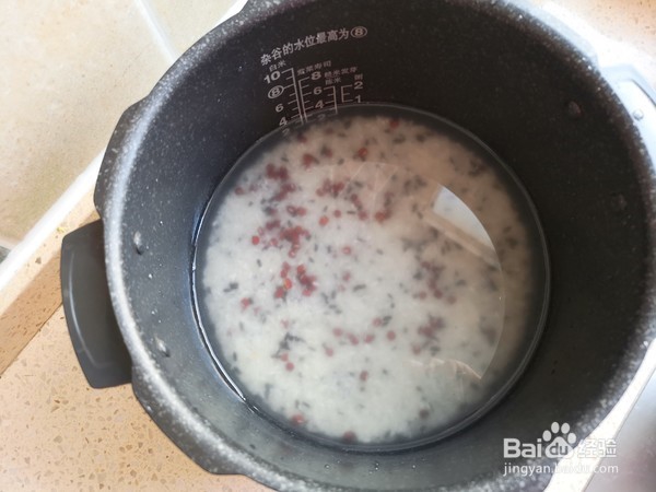 杂粮栗子鸡肉便当的制作方法