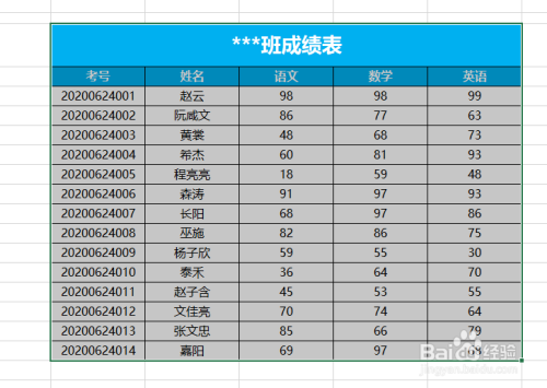 双击单元格边缘怎么快速选中excel数据区域？