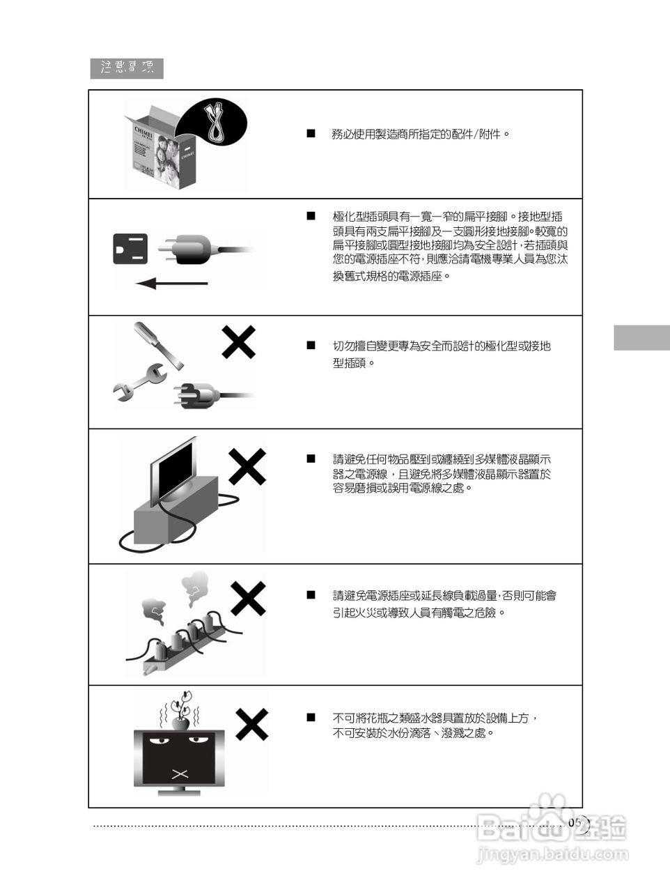 CHIMEI TL-42S3050T多媒体液晶显示器使用手册:[1]