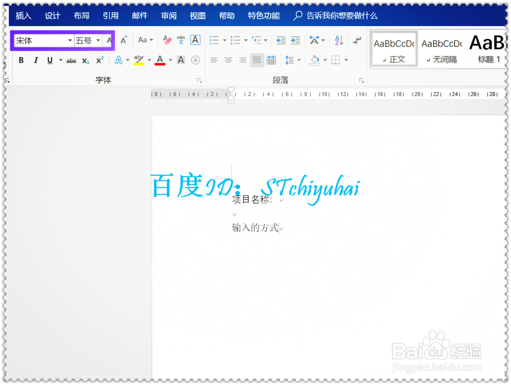 Win10 Office 家庭版如何设置初始字体