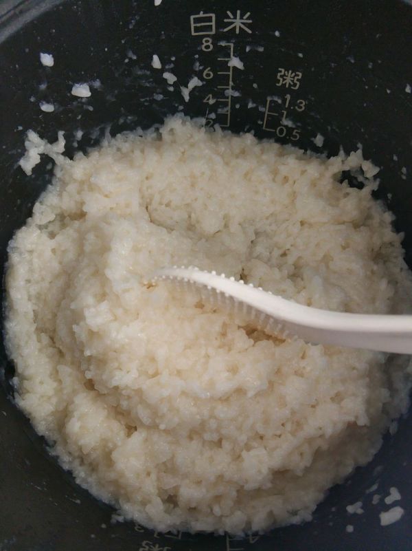 红枣蜜豆糯米切糕