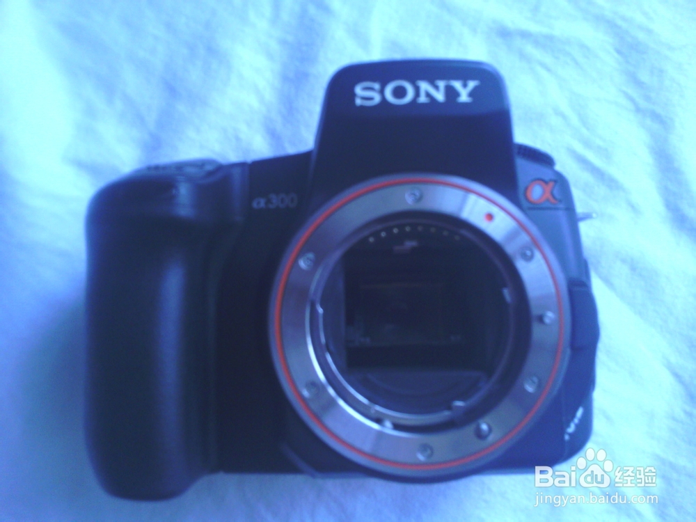 索尼A300单反相机组装使用教程