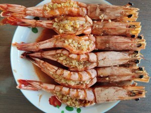 怎么自制蒜蓉烤对虾