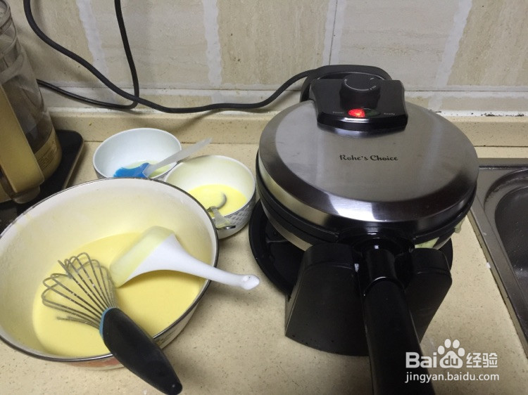 奶酪华夫饼的做法