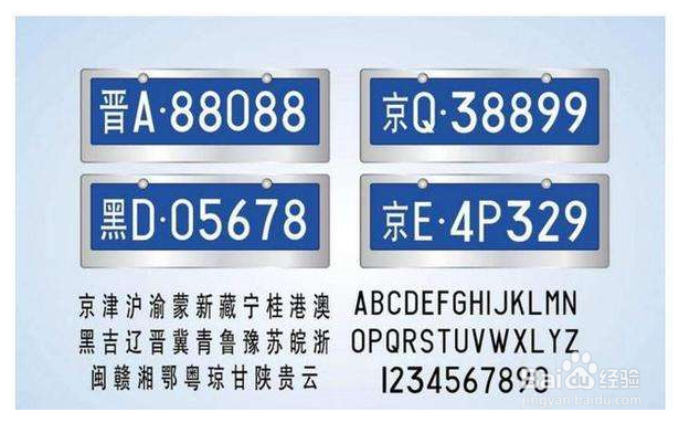 车牌号内容解读