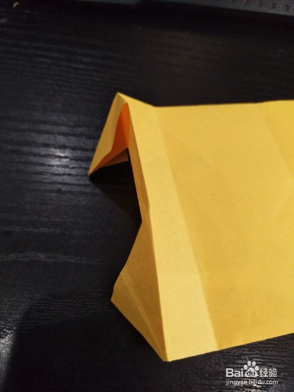 简单折纸教程小床的折法