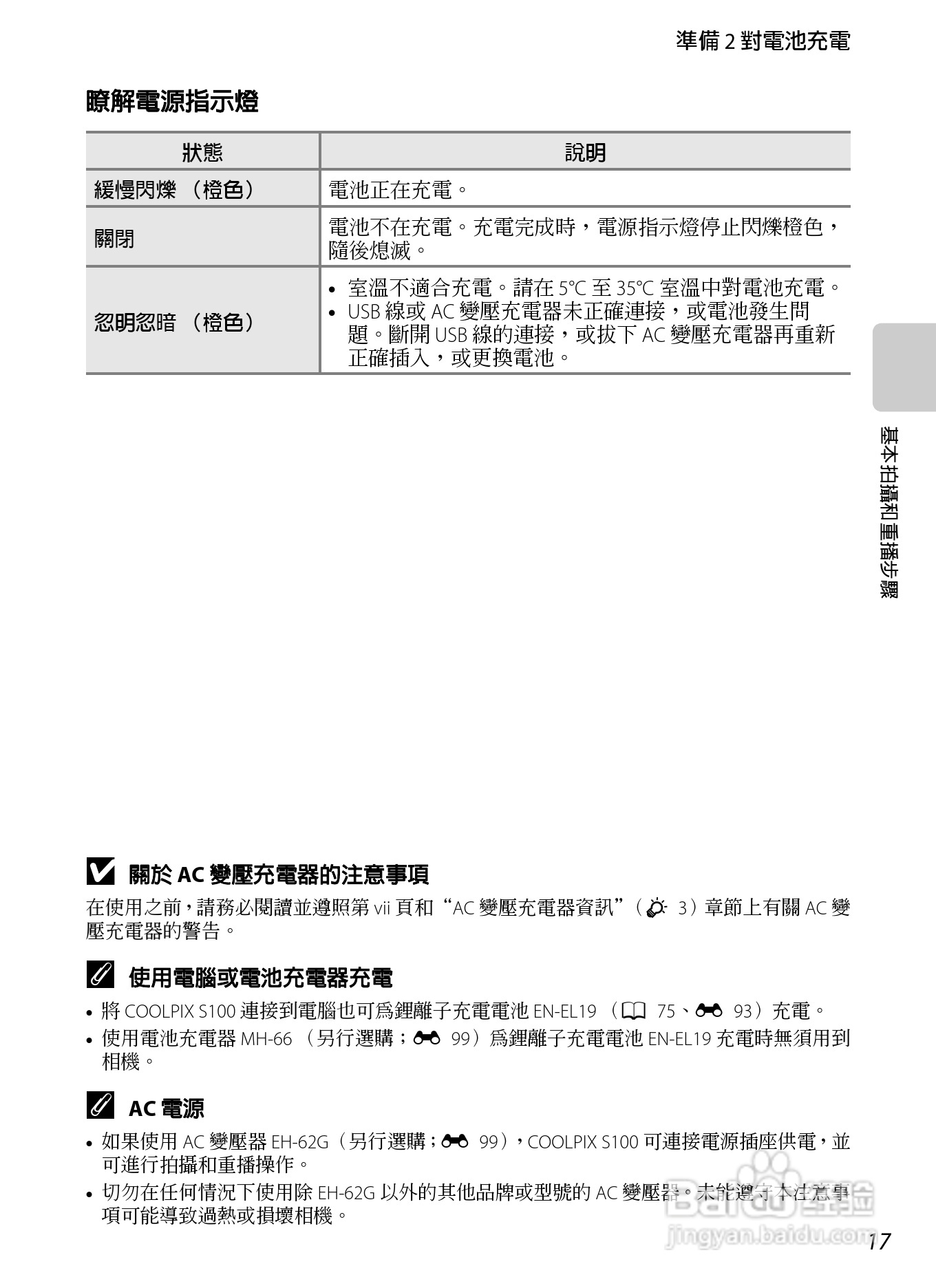尼康COOLPIX S100数码相机使用说明书:[4]