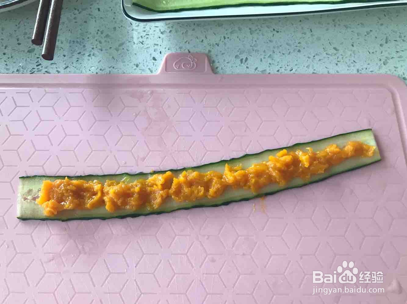 清爽土豆泥黄瓜卷