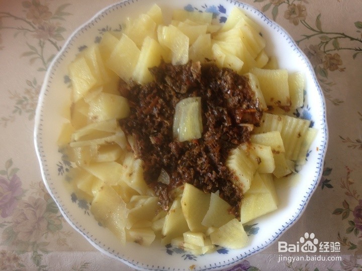 酱土豆片怎做