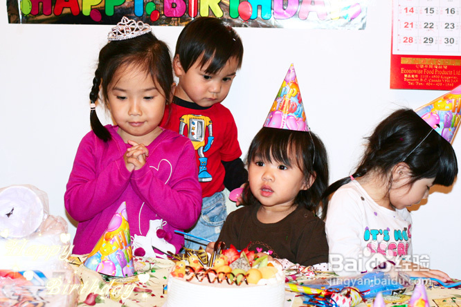 晴晴小公主四岁生日快乐(组图)