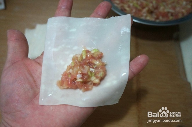 香煎猪肉西葫芦馄饨的做法