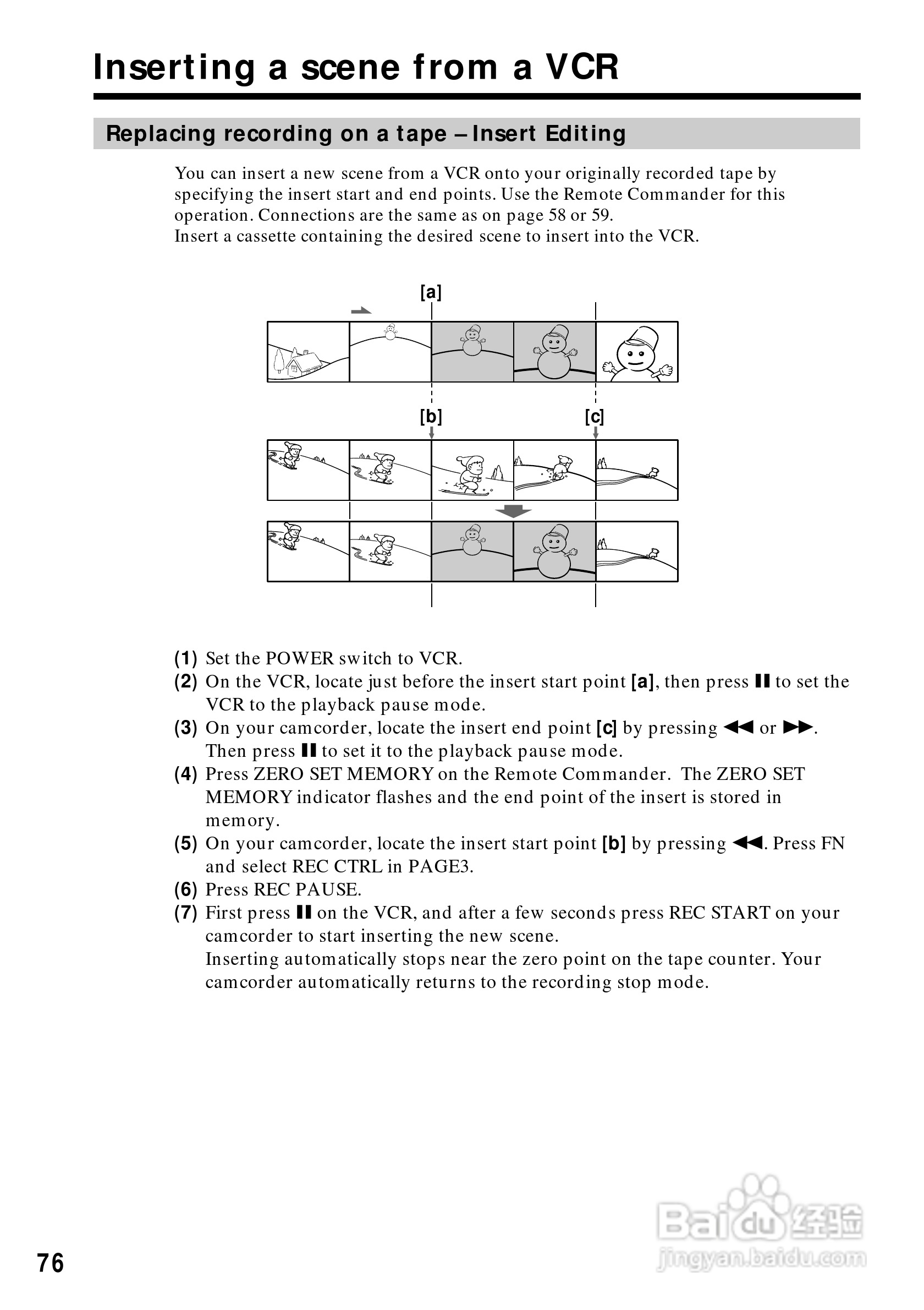索尼DCR-PC5数码摄像机说明书:[8]