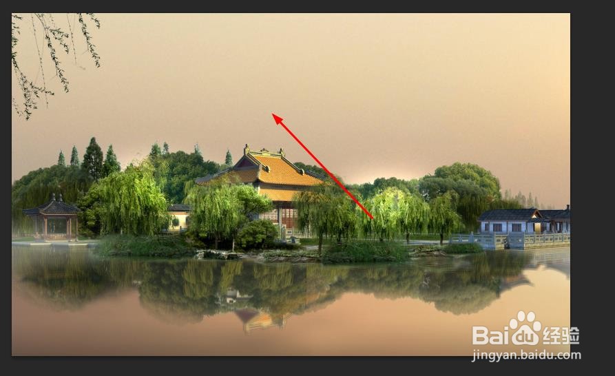 Photoshop如何快速去掉画面中不要的内容