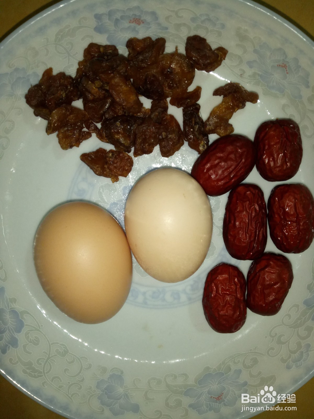 高州桂圆红枣鸡蛋糖水